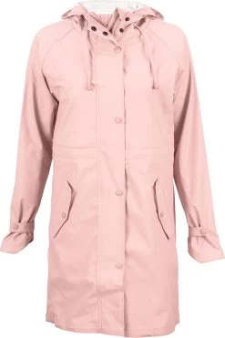 Ralka Regenjas Dames - Mizzle - Lichtroze - Maat 44