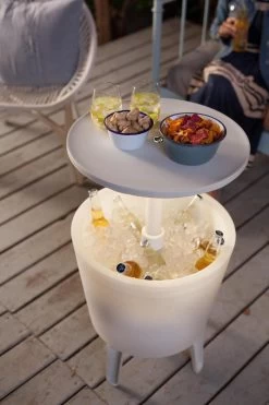 Keter Coolbar Partytafel – Lichtgevend - 49,5x49,5x57cm - Wit -Sport Buiten 800x1200 11