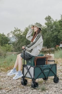 Flextail Gear Bolderkar Opvouwbaar Ezy Wagon - Tot 100KG - Wielen Loskoppelbaar - Zwart -Sport Buiten 800x1200 3