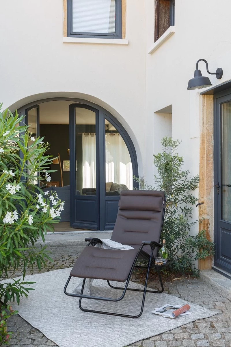 Lafuma RSX Clip Air Comfort - Relaxstoel - Verstelbaar - Inklapbaar- Zero Gravity - Taupe 6 Lafuma RSX Clip Air Comfort - Relaxstoel - Verstelbaar - Inklapbaar- Zero Gravity - Taupe - Afbeelding 4