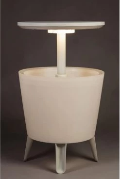 Keter Coolbar Partytafel – Lichtgevend - 49,5x49,5x57cm - Wit -Sport Buiten 804x1200 3