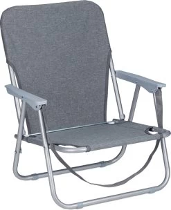 Relaxdays Strandstoel Opvouwbaar - Set Van 2 - Lage Campingstoel - Kampeerstoel Leuning - Grijs -Sport Buiten 976x1200 1