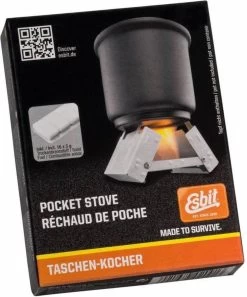 Esbit Brander Pocket Stove S - Incl 16x5 Gr Esbit Blokjes - Compact -Sport Buiten 998x1200